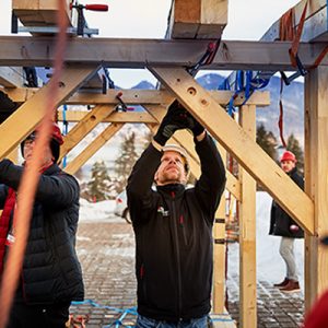 Event Impressionen Henkel Jahrestagung Teambuilding "Bau des größten Schlitten der Welt" Agentur Design & Event München Daniela Ucles Bäumler