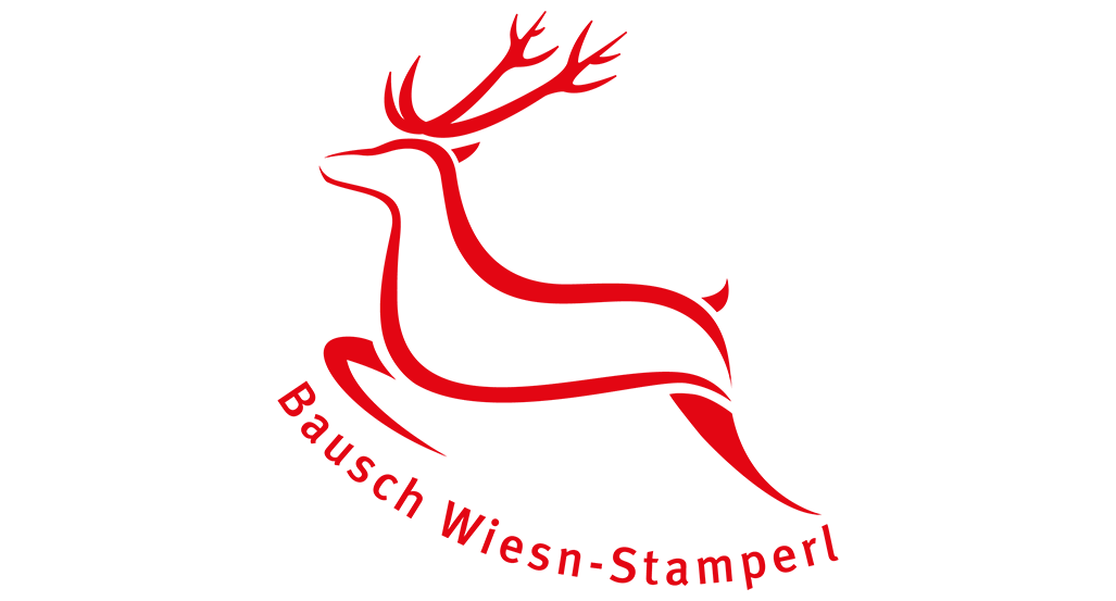 Logo Design Logo Bausch Wiesn Stamperl erstellt von Agentur Design & Event München Daniela Ucles Bäumler